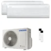 Condizionatore dual Samsung WINDFREE Elite S2 White