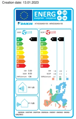 Condizionatore mono Daikin SIESTA Essence Atxd a White