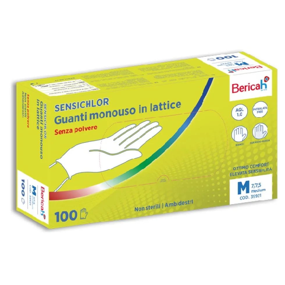 Confezione da 100 guanti Sensichlor taglia XL