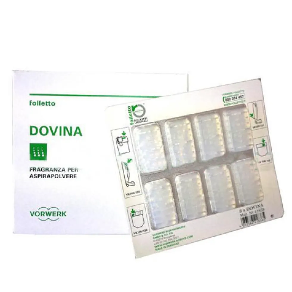 Confezione 8 Profumi Dovina per Folletto Vorwerk