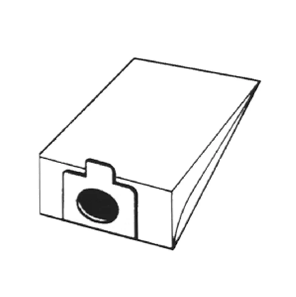 Confezione 5 sacchi filtro per aspirapolvere Moulinex dal T66 al T69 e dal W51 al W54