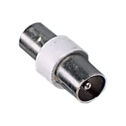 Connettore antenna Fanton 32122 Silver e White