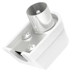 Connettore antenna Hama 00205216 Plug Coax Angle White