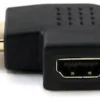 Connettore video Techly IADAP HDMI R Hdmi Maschio Femmina Angolato 90