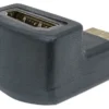 Connettore video Techly IADAP HDMI 519 Hdmi M F 90 Black