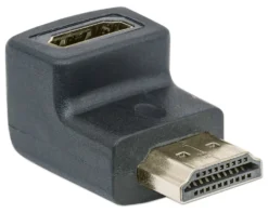 Connettore video Techly IADAP HDMI 519 Hdmi M F 90 Black