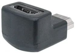 Connettore video Techly IADAP HDMI 519 Hdmi M F 90 Black