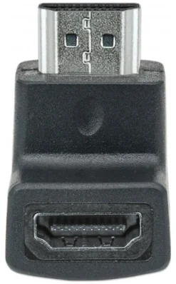 Connettore video Techly IADAP HDMI 519 Hdmi M F 90 Black