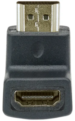 Connettore video Techly IADAP HDMI 519 Hdmi M F 90 Black