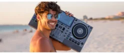 Console disc jockey Numark MIXSTREAM Pro Go Black
