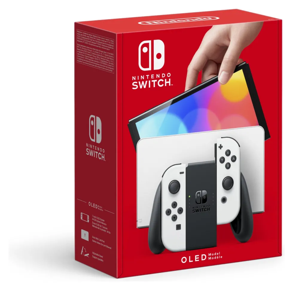 Console videogioco Nintendo 10007454 SWITCH OLED White