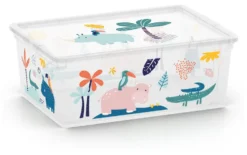 Contenitore Keter 84080005161 C BOX STYLE Wild animals