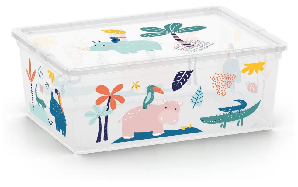 Contenitore Keter 84080005161 C BOX STYLE Wild animals