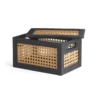 Contenitore Multiuso C/Coperchio - Rattan