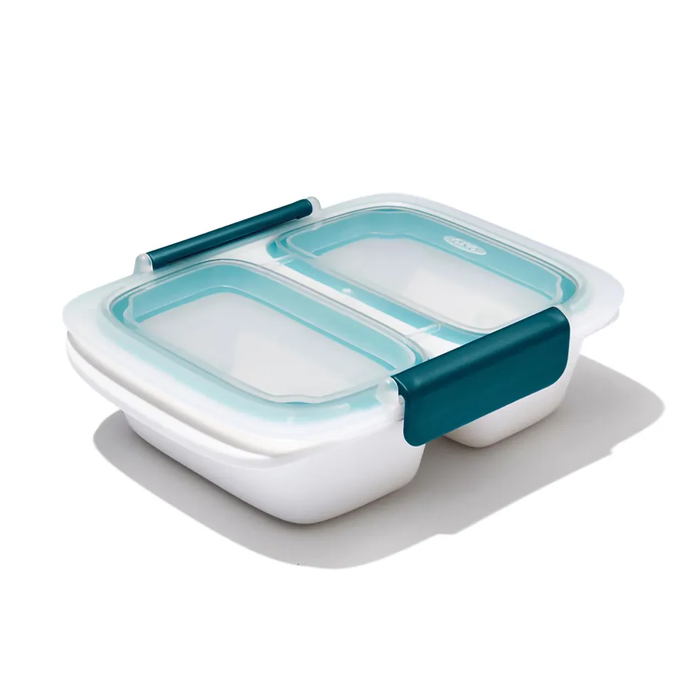 Contenitore per alimenti porta pranzo diviso 0,5 litri - Oxo