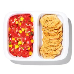 Contenitore per alimenti porta pranzo diviso 0,5 litri - Oxo