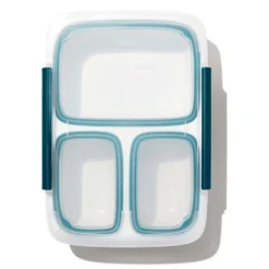 Contenitore per alimenti porta pranzo diviso 0,97 litri - Oxo
