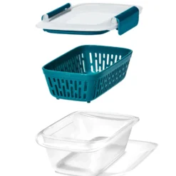 Contenitore per alimenti porta pranzo con colino 450 ml - Oxo