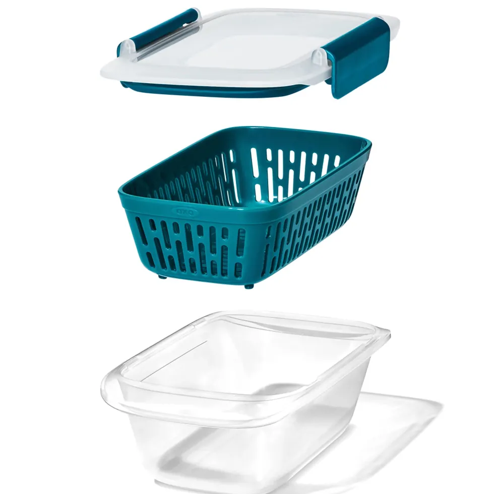 Contenitore per alimenti porta pranzo con colino 450 ml - Oxo