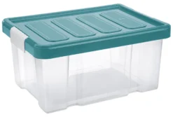 Contenitore Tontarelli 8035636ACG PUZZLE BOX con ruote Verde
