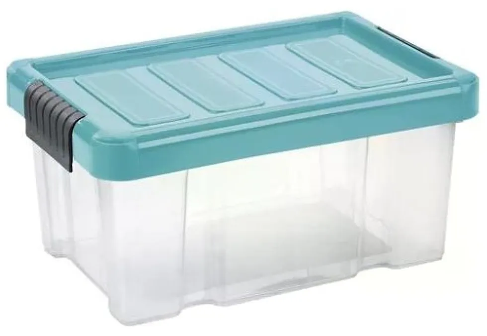 Contenitore Tontarelli 8035637ACG PUZZLE BOX Blu delfino