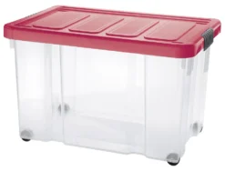 Contenitore Tontarelli 8035636ACH PUZZLE BOX con ruote Ciliegia