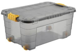 Contenitore Tontarelli 8034936AEUM05 4UP con ruote Trasparente fumè
