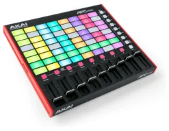 Controller disc jockey Akai 1070006740 APC Mini Mkii Black e Red