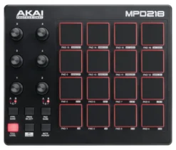 Controller disc jockey Akai 1070004041 MPD 218 Black