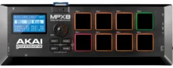 Controller disc jockey Akai Professional LPD8 MKII Black e Red