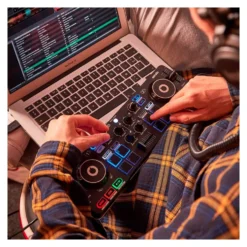 Controller disc jockey Hercules 4780884 DJCONTROL Starlight Black