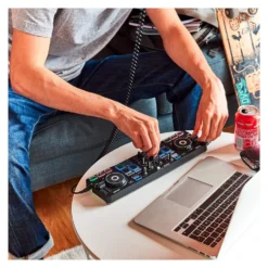 Controller disc jockey Hercules 4780884 DJCONTROL Starlight Black