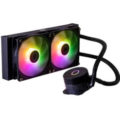 COOLER MASTER DISSIPATORE CPU UNIV. LIQUIDO RGB BLACK MLW-D24M-A18PZ-R1