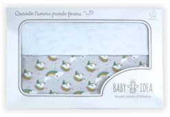 Coperta carrozzina Baby Idea MCUR Unicorno rosa