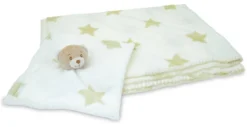 Coperta carrozzina Teorema 39610 GOGO con Doudou Beige