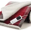 Coperta elettrica Imetec 16715 ADAPTO Velvet Tartan Rosso