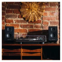 Coppia casse attive Audio Technica AT SP3X Bookshelf Black