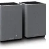 Coppia casse attive Lenco SPB 240BKGY 2.0 Grey e Black