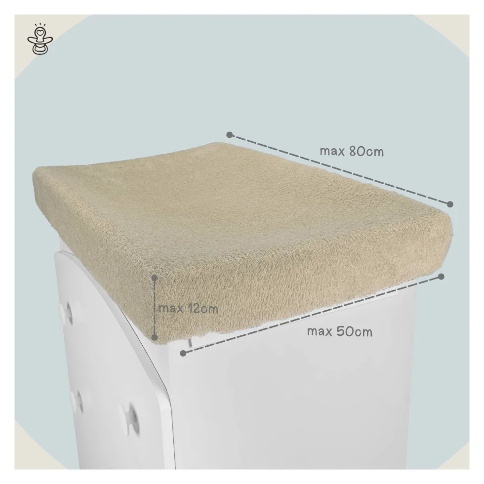 Coprifasciatoio spugna Baby Idea 2040BG Beige