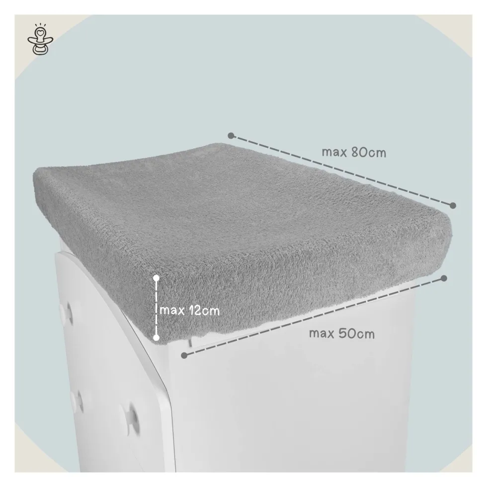 Coprifasciatoio spugna Baby Idea 2040GR Grigio