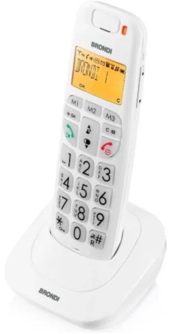 Cordless Brondi 10276031 BRAVO Bright Bianco