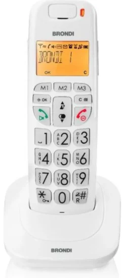 Cordless Brondi 10276031 BRAVO Bright Bianco
