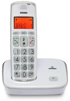 Cordless Brondi 10273161 BRAVO Gold Bianco