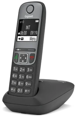 Cordless Gigaset AS SERIES As690 Black e Gray