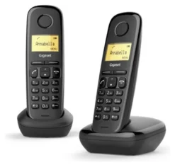 Cordless Gigaset L36852 H2802 K101 A SERIES A170 Duo Black