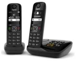 Cordless Gigaset L36852 H2836 K101 AS SERIES As690A Duo Black