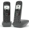 Cordless Gigaset L36852 H2810 K133 AS SERIES As490 Duo Black