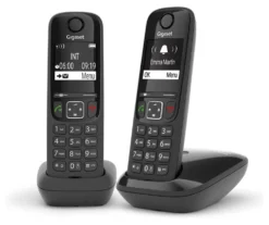 Cordless Gigaset L36852 H2816 K101 AS SERIES As690 Duo Black