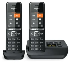 Cordless Gigaset L36852 H3021 K104 COMFORT 550A Duo Black