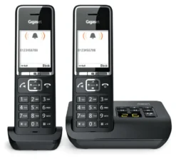 Cordless Gigaset L36852 H3021 K104 COMFORT 550A Duo Black